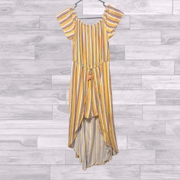 ❤️ 🆕 ART CLASS Girls Yellow Romper size large - Picture 7 of 7